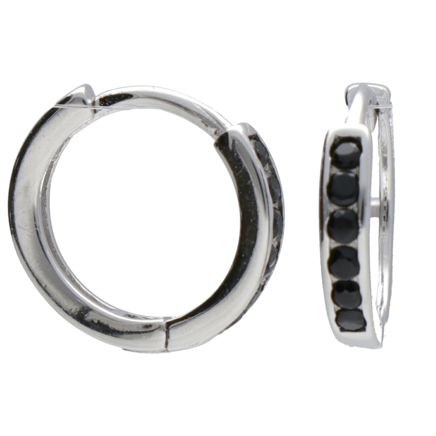 BLACK ZIRCONIUM SNAPS 2MM 12MM