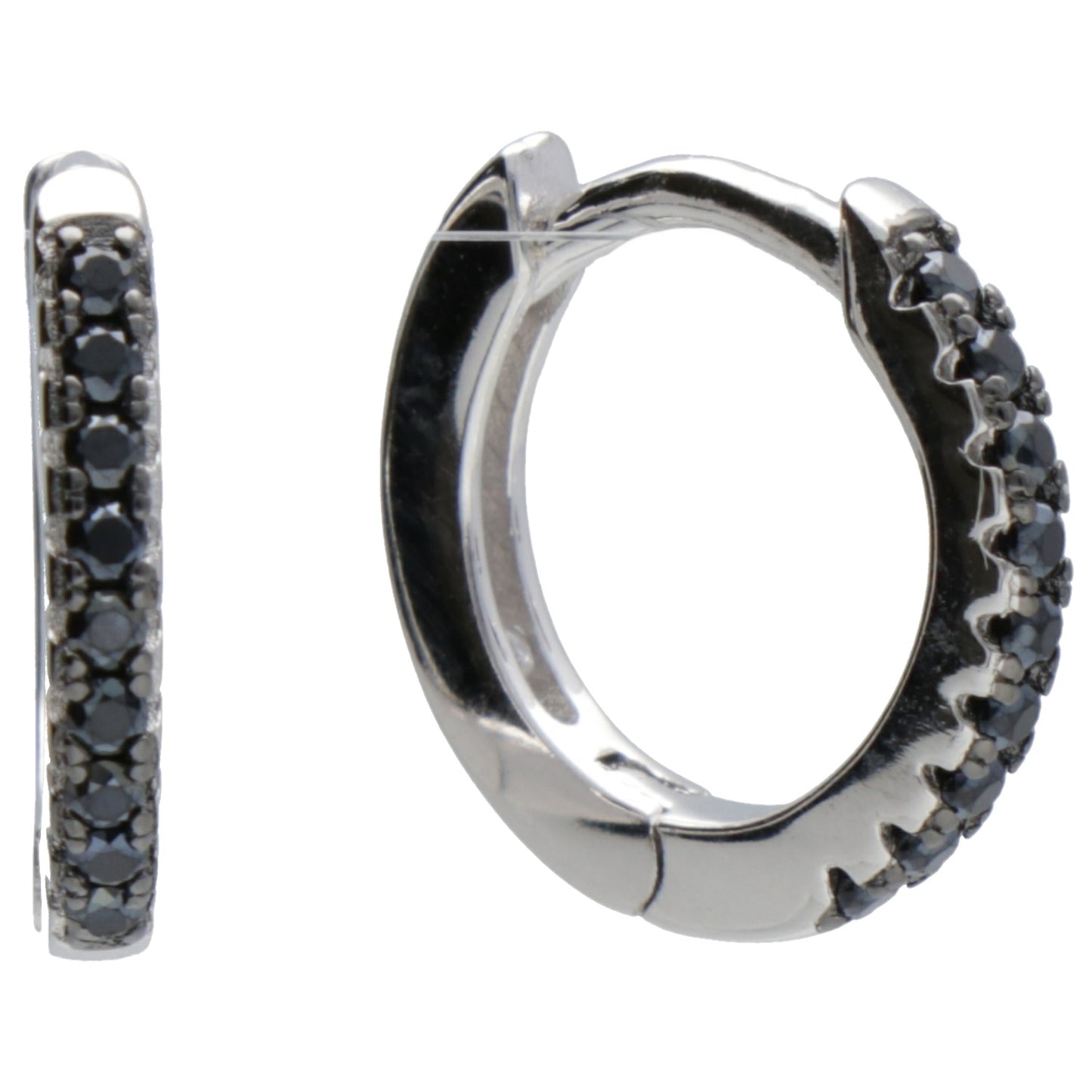 SCATTINI ZIRC NERI 2MM 12MM