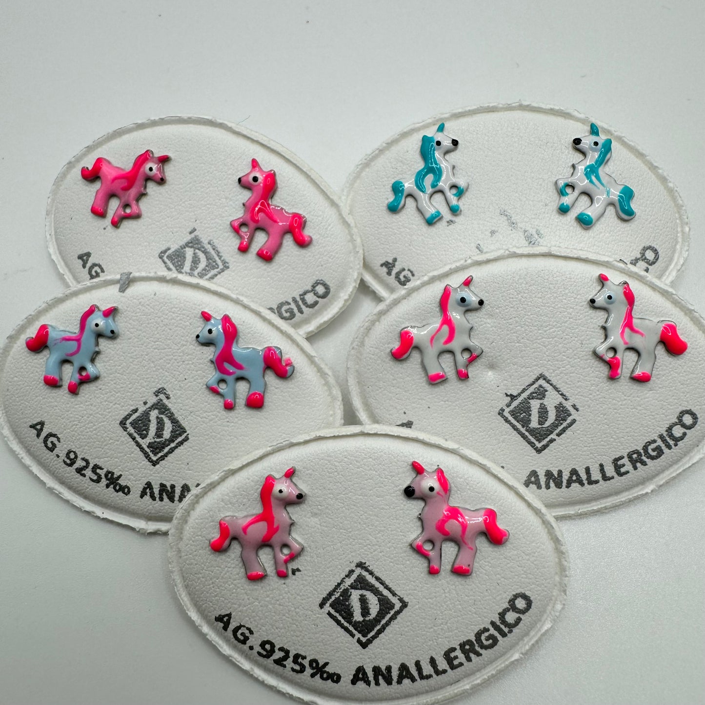 OR BIMBA UNICORNO SMALTATO