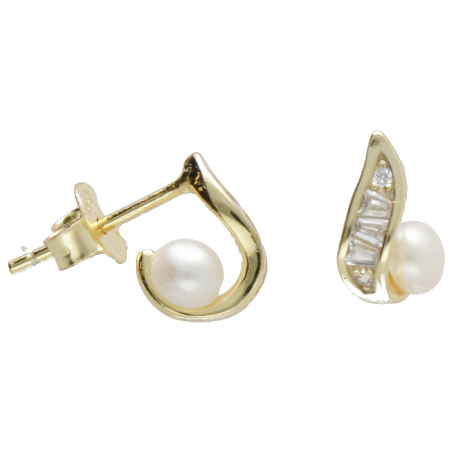 OR PERLA SPIRALE ZIRCONI