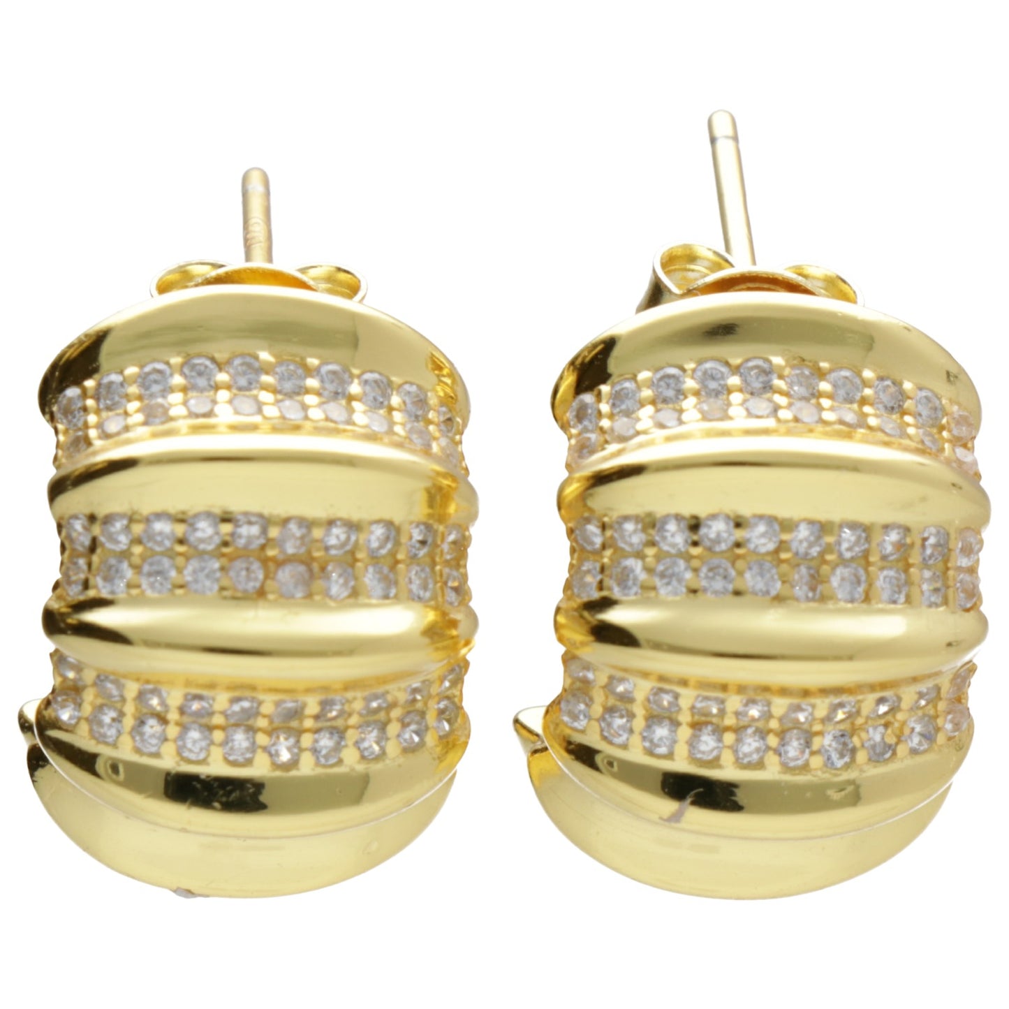 OR MEZZALUNA 3 FASCE ZIRCONI