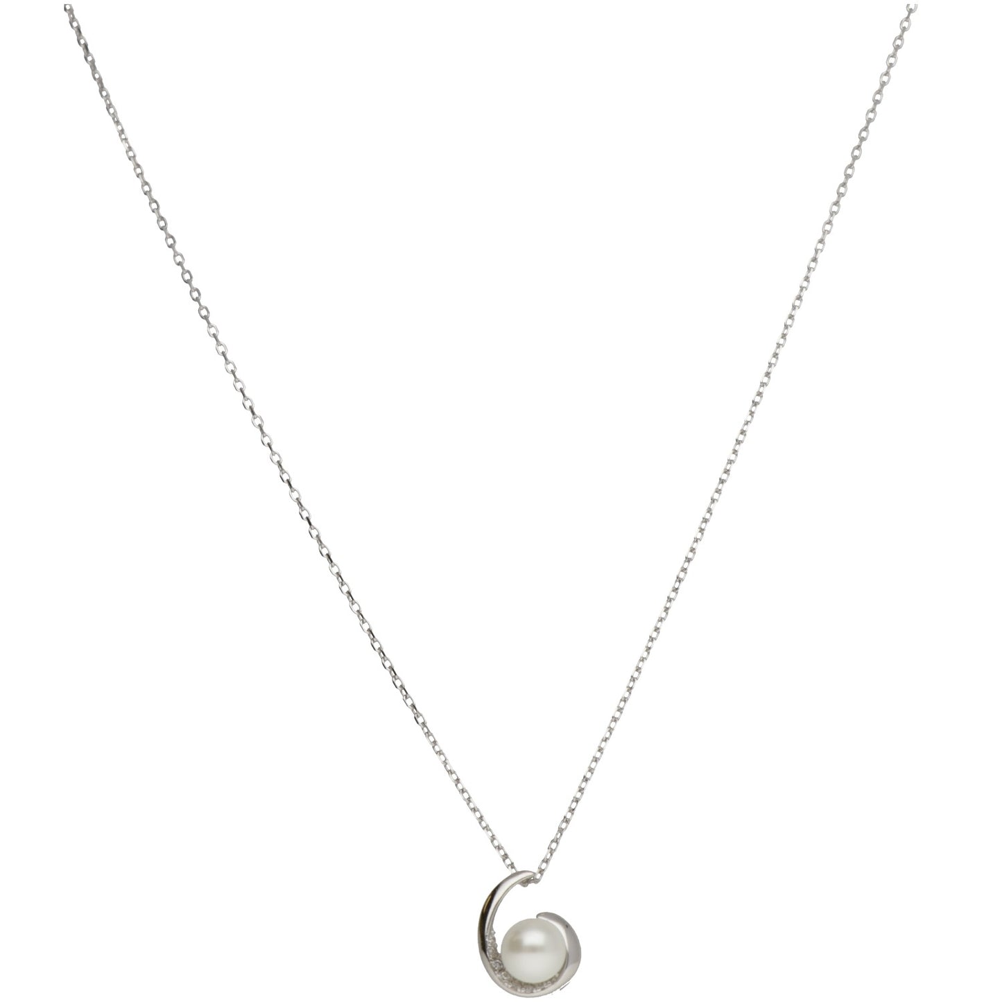 CL SPIRALE CON PERLA E ZIRC
