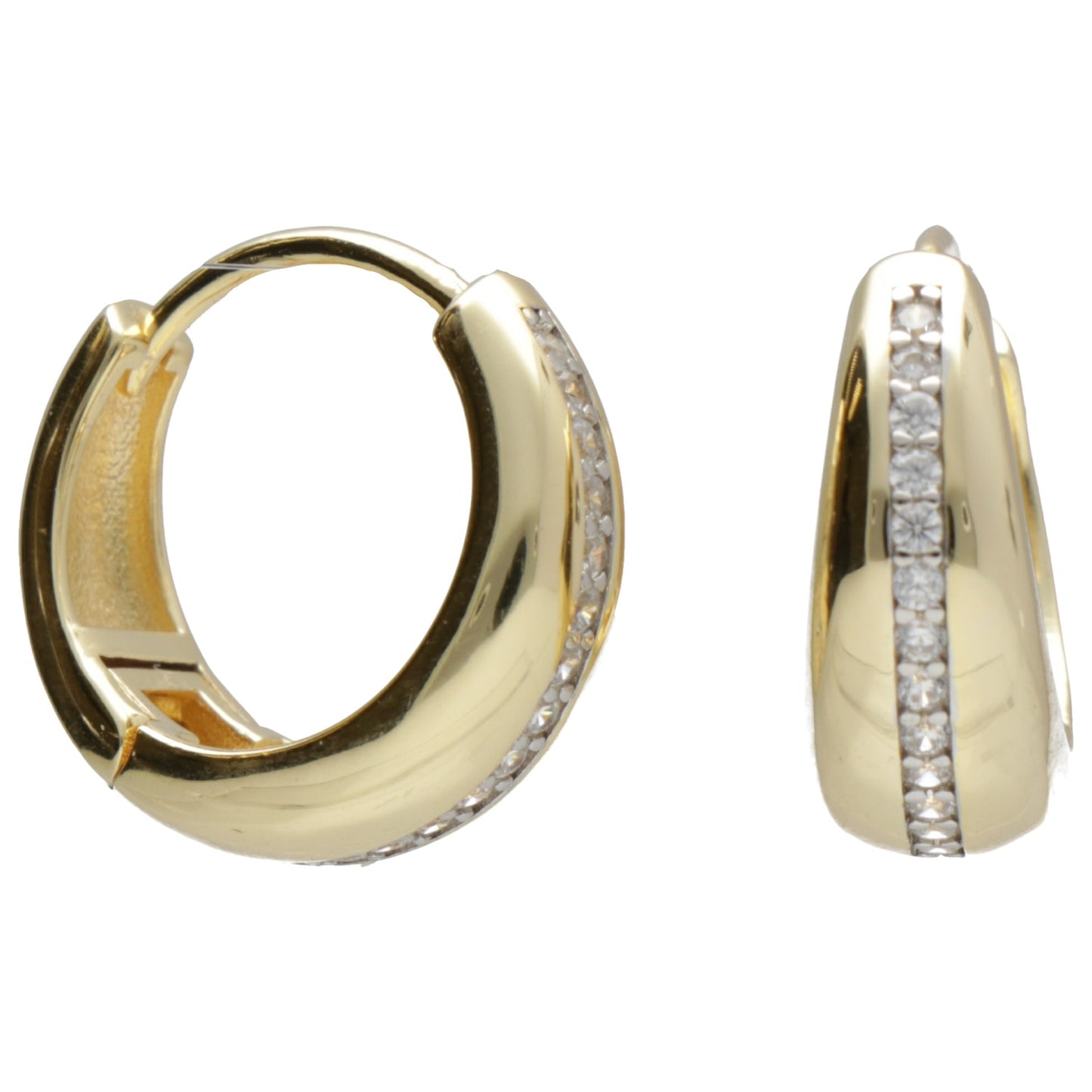 SCATTINI CON ZIRCONI CENTRALI 16MM