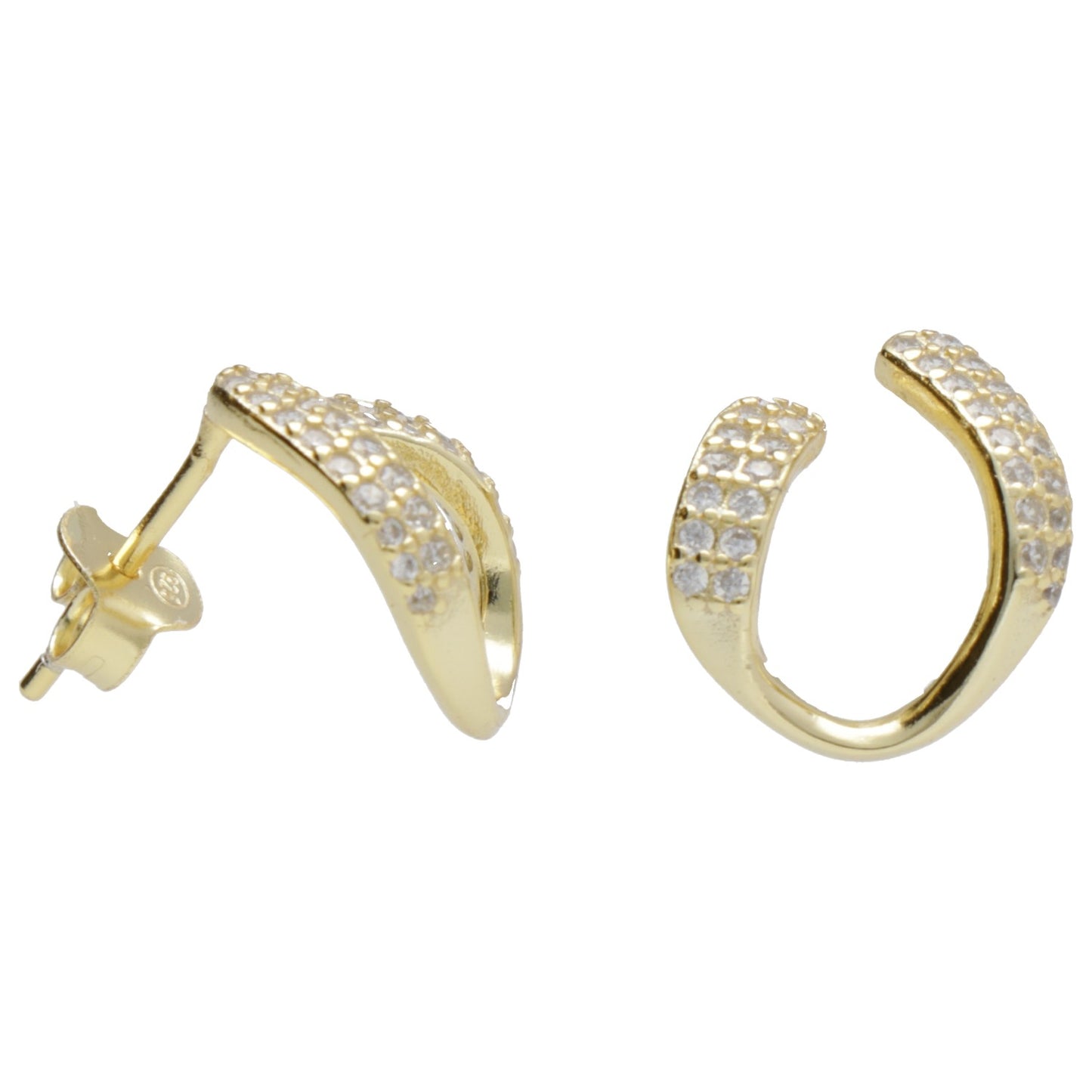 OR GOCCIA APERTA CON ZIRCONI