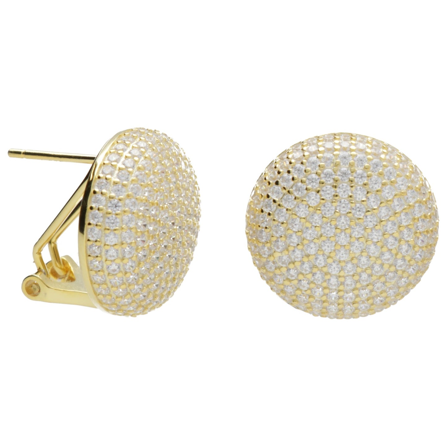 OR CLIP CON PERNO PAVE’ TONDO