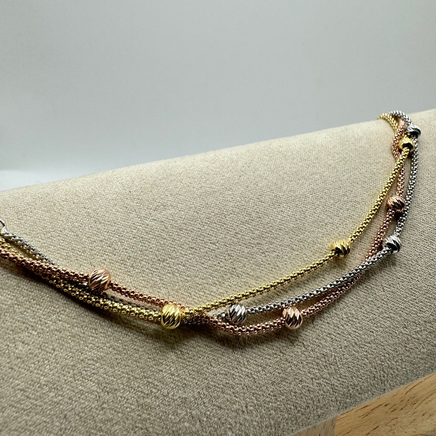 BR TRE FILI 3 SFERE DIAMANTATE