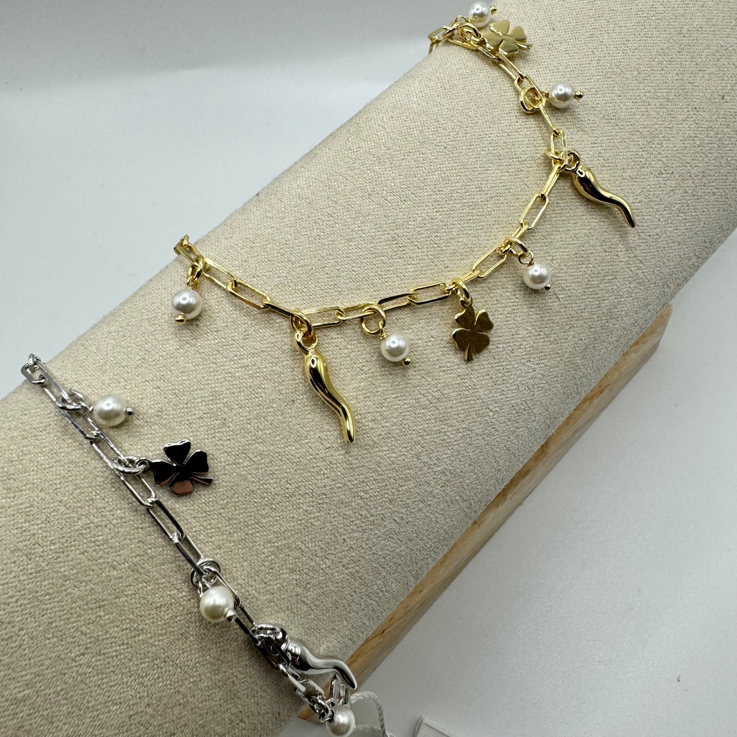 BR CORNI PERLE E QUADRIFOGLI