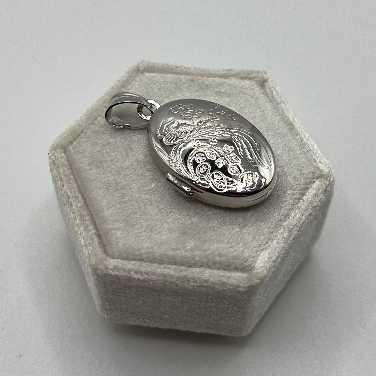 PORTAFOTO OVALE FANTASIA PAVONE