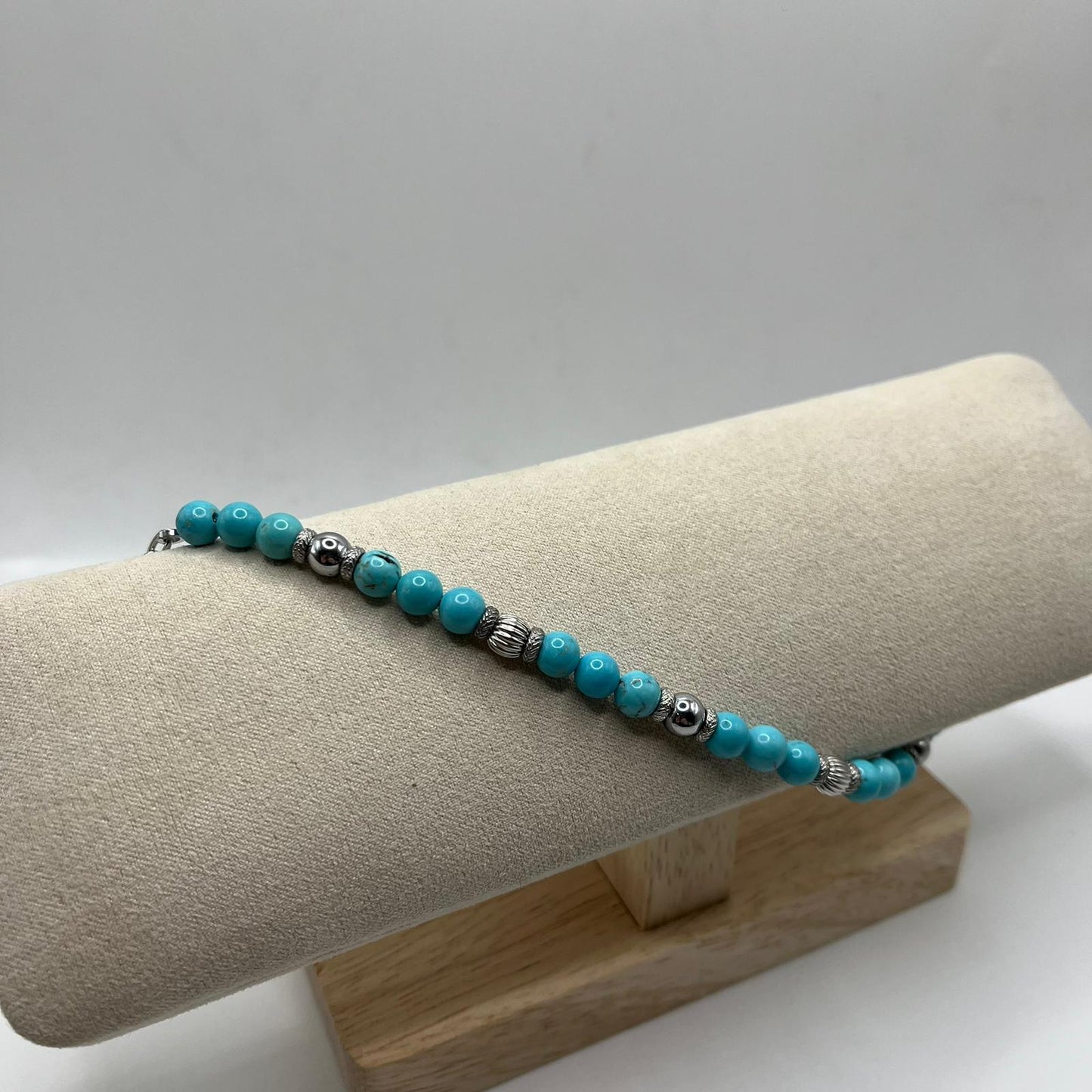 BR ACCIAIO PALLINE BLU