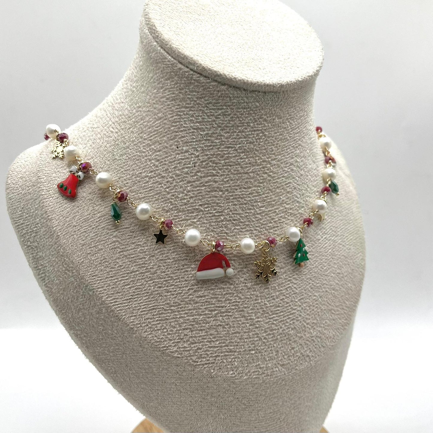 CL CHARM NATALIZI CON PERLE E PERLINE