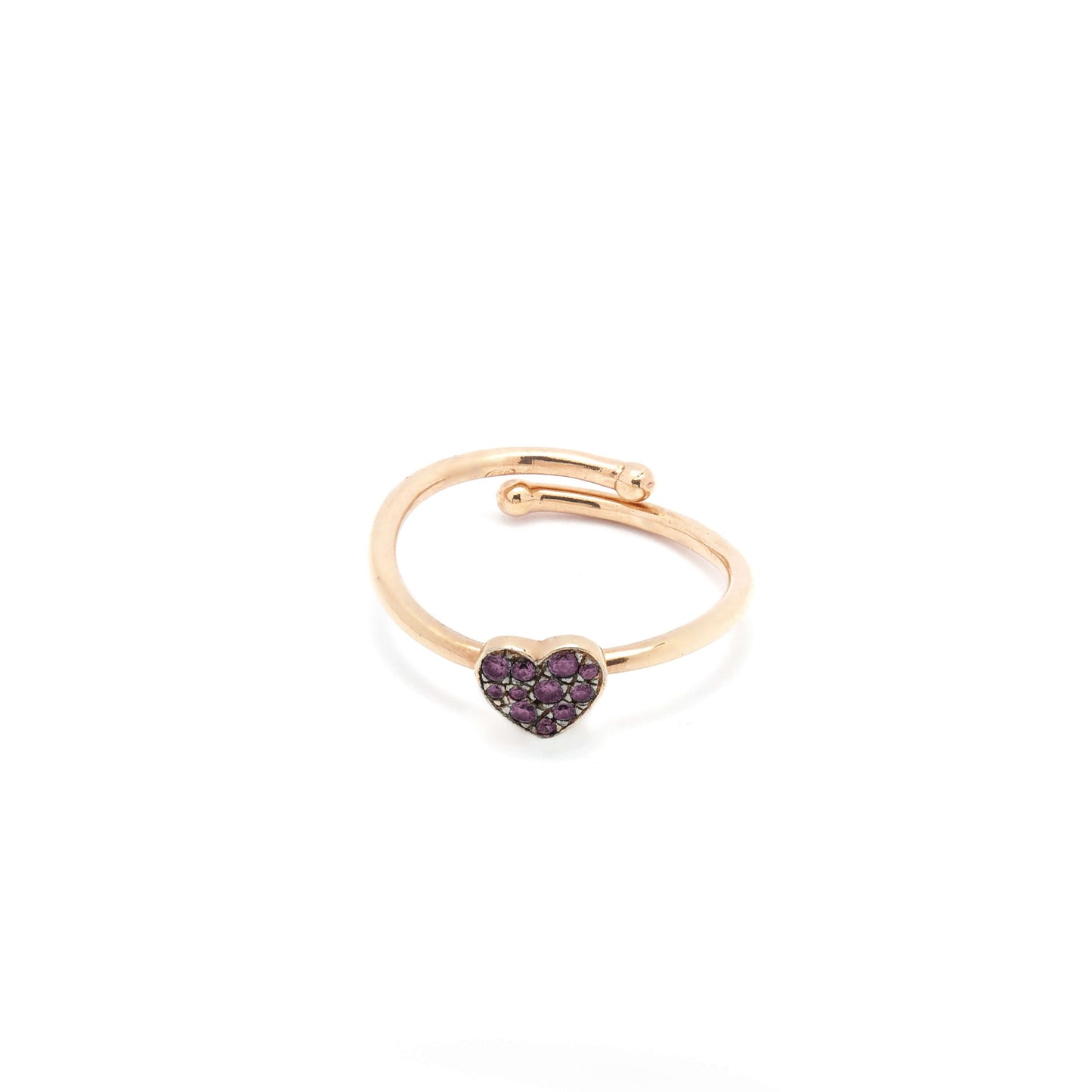 AN CUORE ZIRC VIOLA