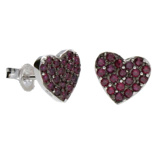 OR CUORE ZIRC VIOLA 8MM