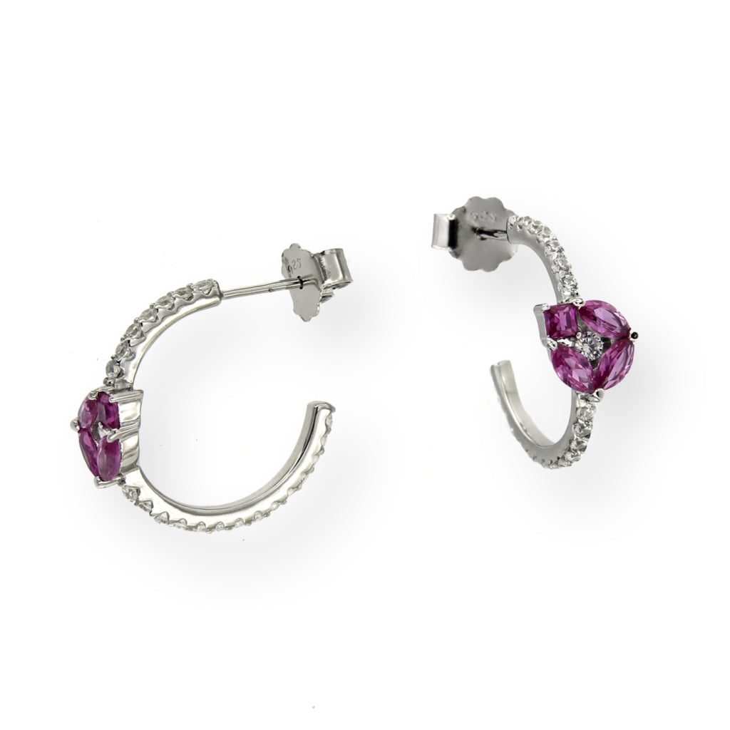 OR ZIRCONI CERCHIO APERTO