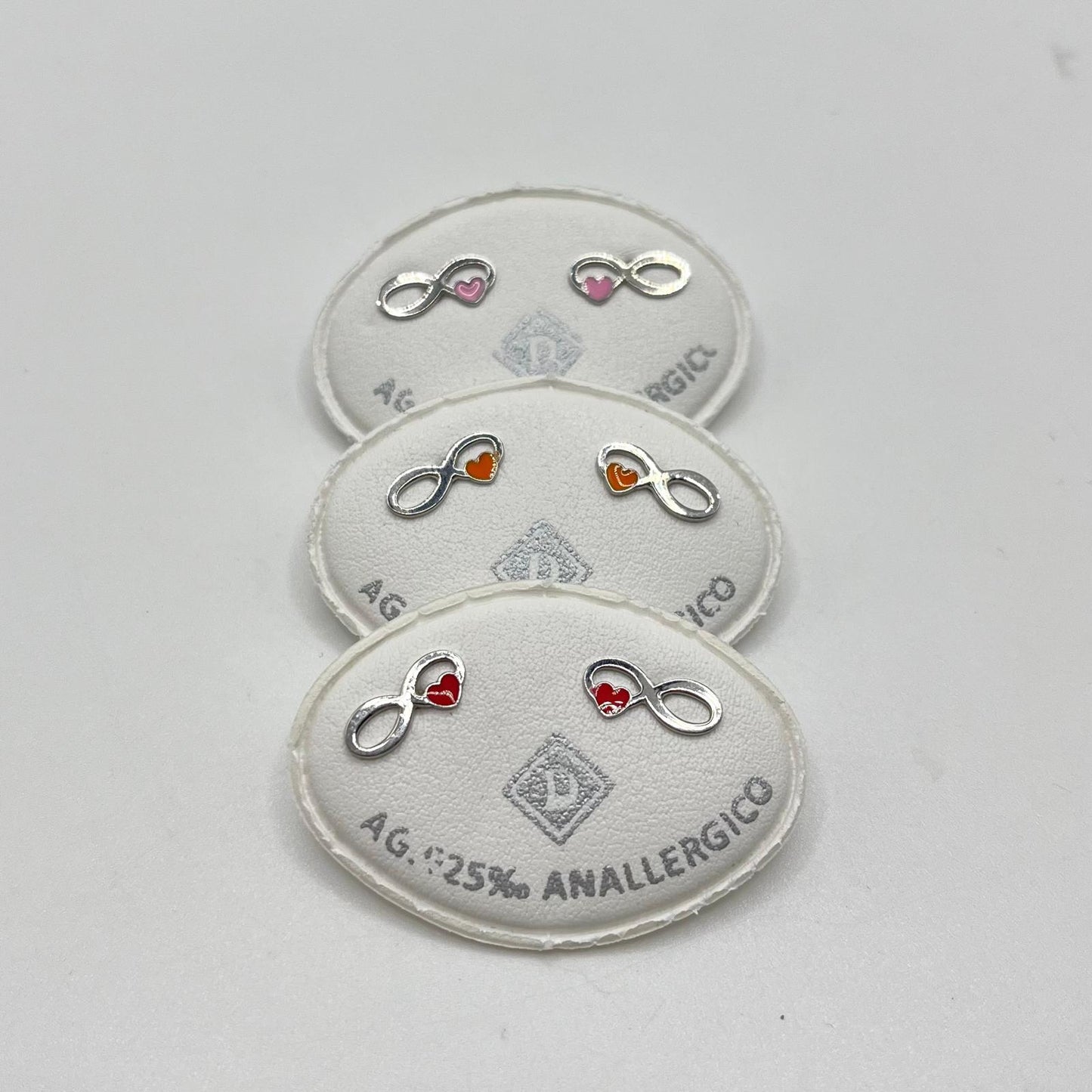 OR BIMBA INFINITO CUORE SMALTO