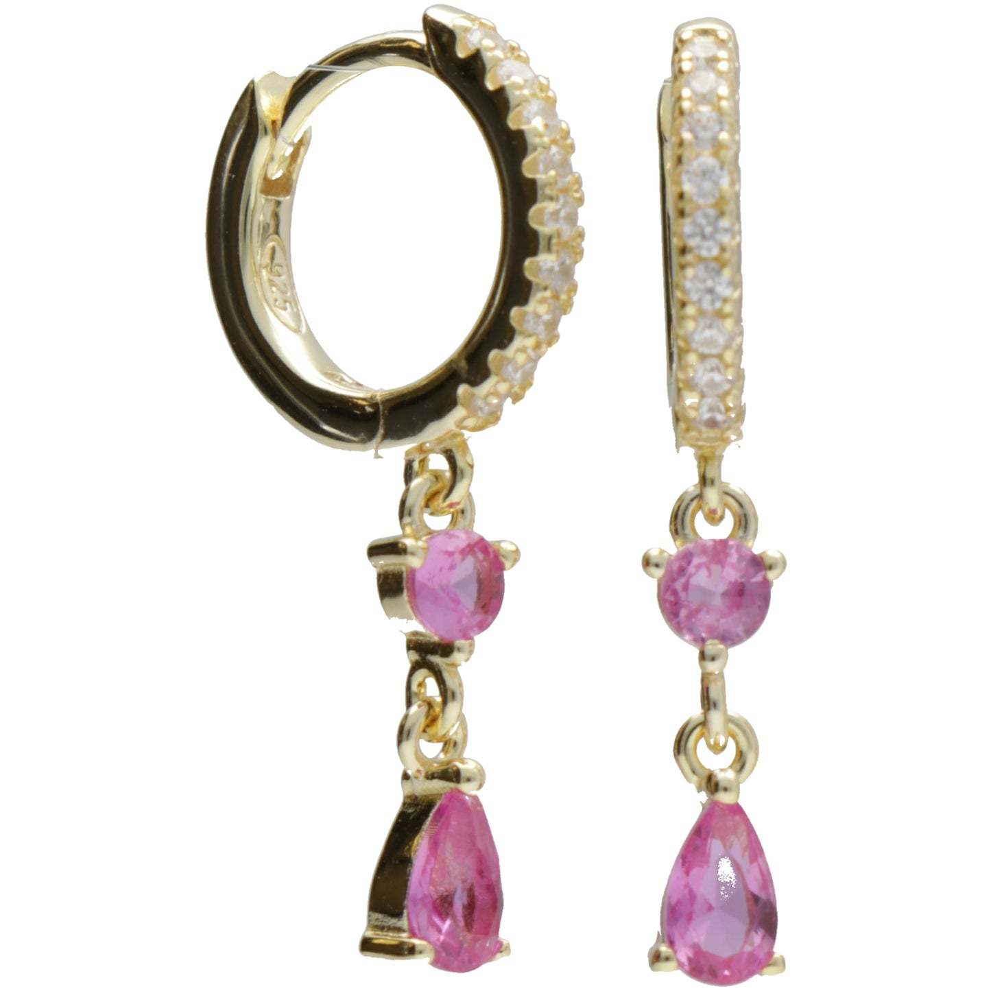 CAMP ZIRC CON DUE PIETRE PENDENTI