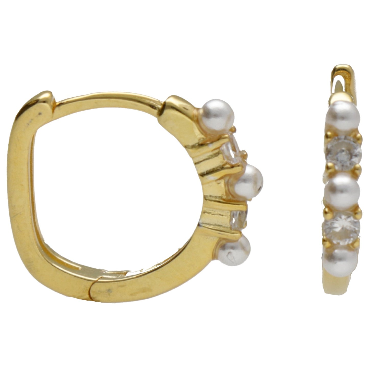 OR SQUADRATI ZIRC E PERLE