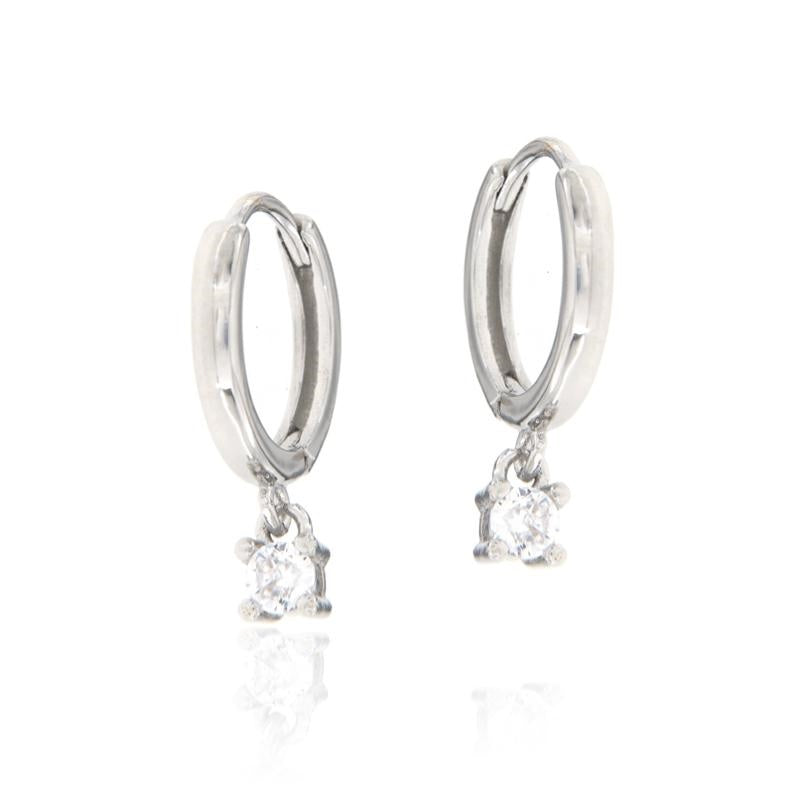 OR CAMP CON ZIRC PENDENTE BIANCO