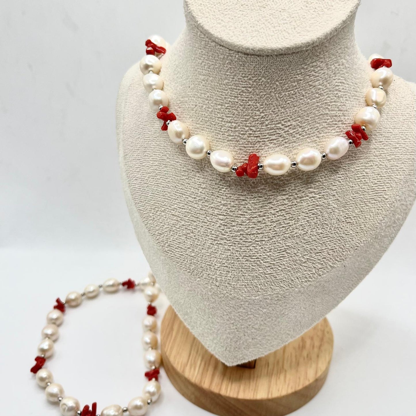 CL LUNGA STONE PERLE E CORALLO