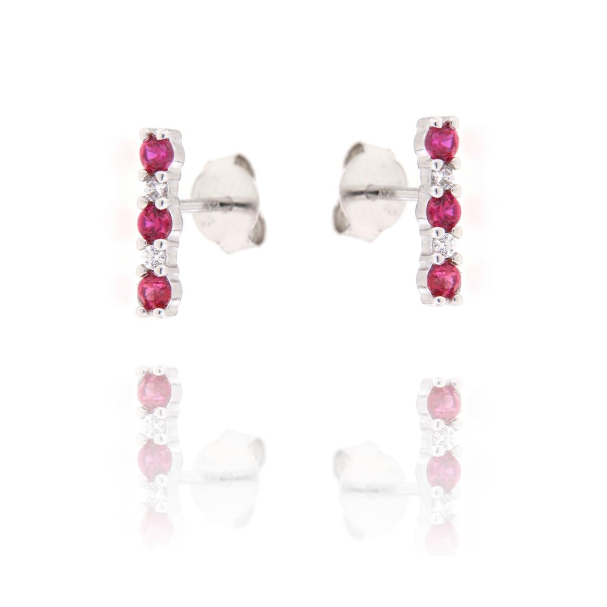 OR BARRETTA ZIRC E PIETRE COLORATE