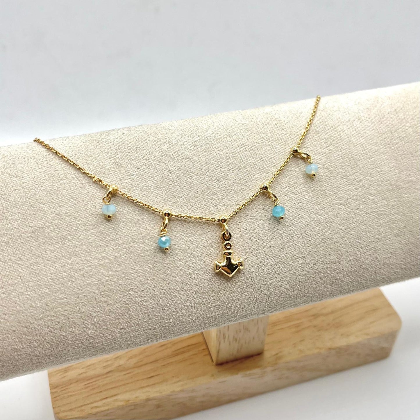 CAVIGLIERA PERLINE + ANCORA