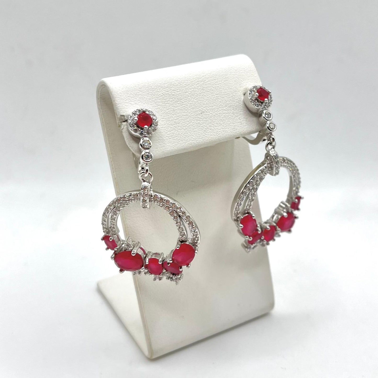 OPN CERCHIO PEND ZIRCONI E PIETRE