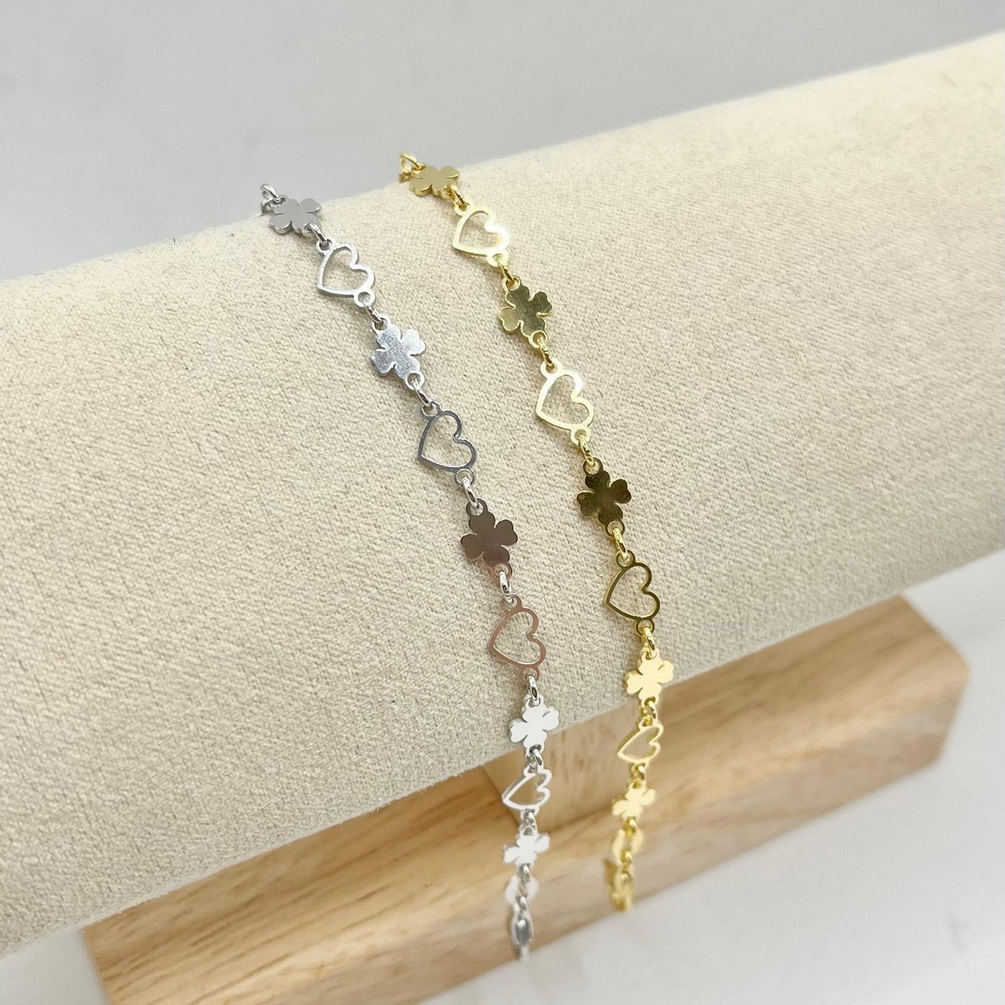 BR CUORI TRAF E QUADRIFOGLI LISCI