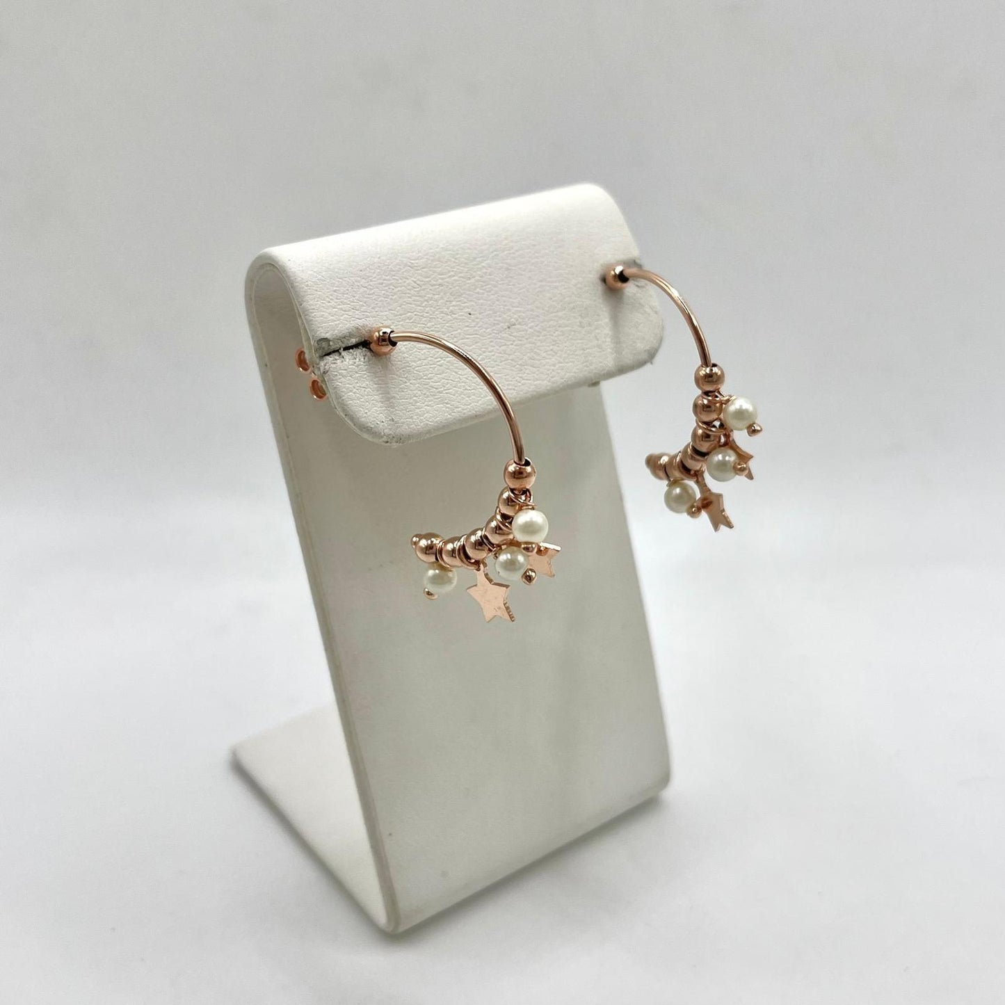 OR CERCHIO PERLINE E STELLE