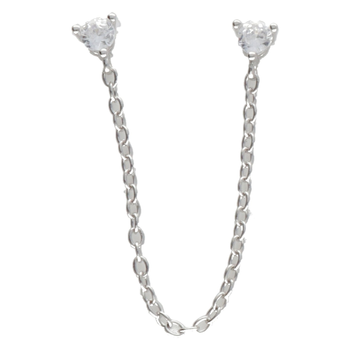 OR DOPPIA FARFALLA ZIRC CON FILO PEND