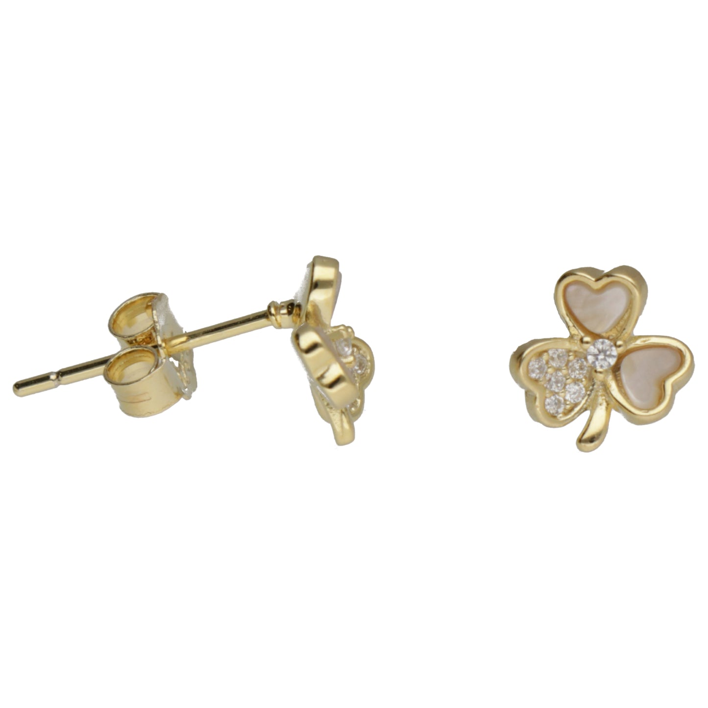 OR TRIFOGLIO MADREPERLA E ZIRC