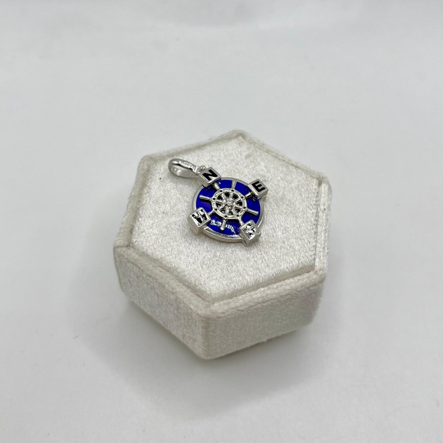 CN ROSA DEI VENTI SMALTO BLU