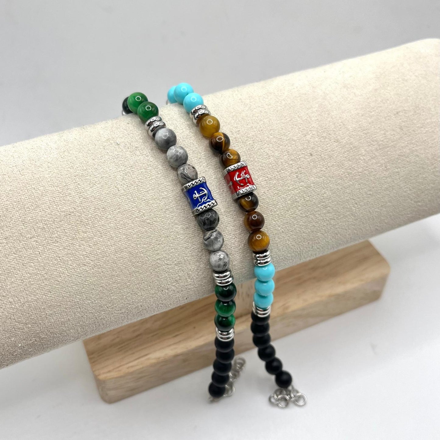 BR ACCIAIO PALLINE E ANCORA