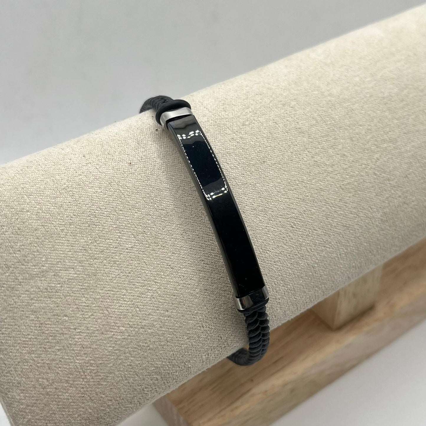 BR TRECCIA E FASCIA CUOIO TARGA