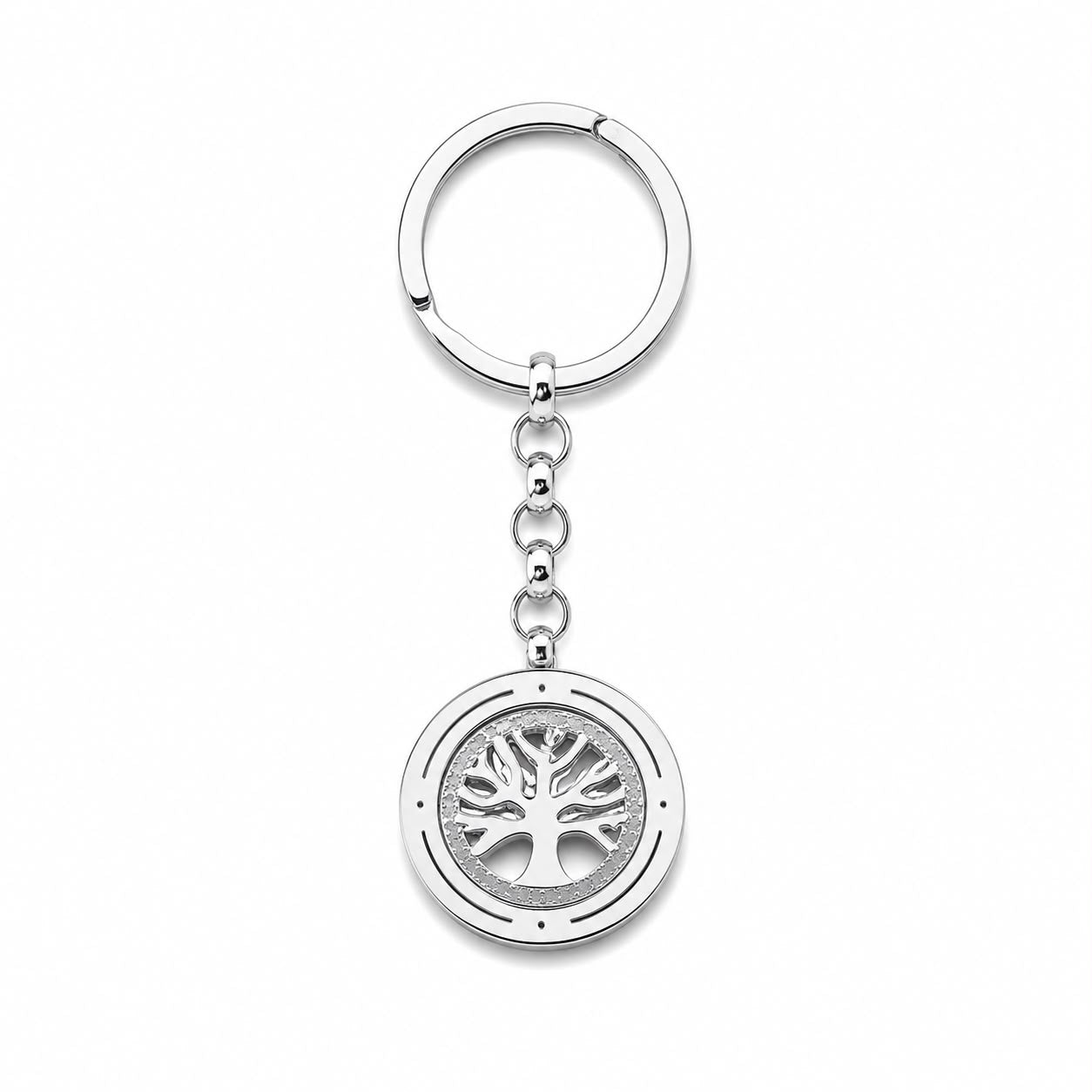PORTACHIAVI ACCIAIO ALBERO DELLA VITA