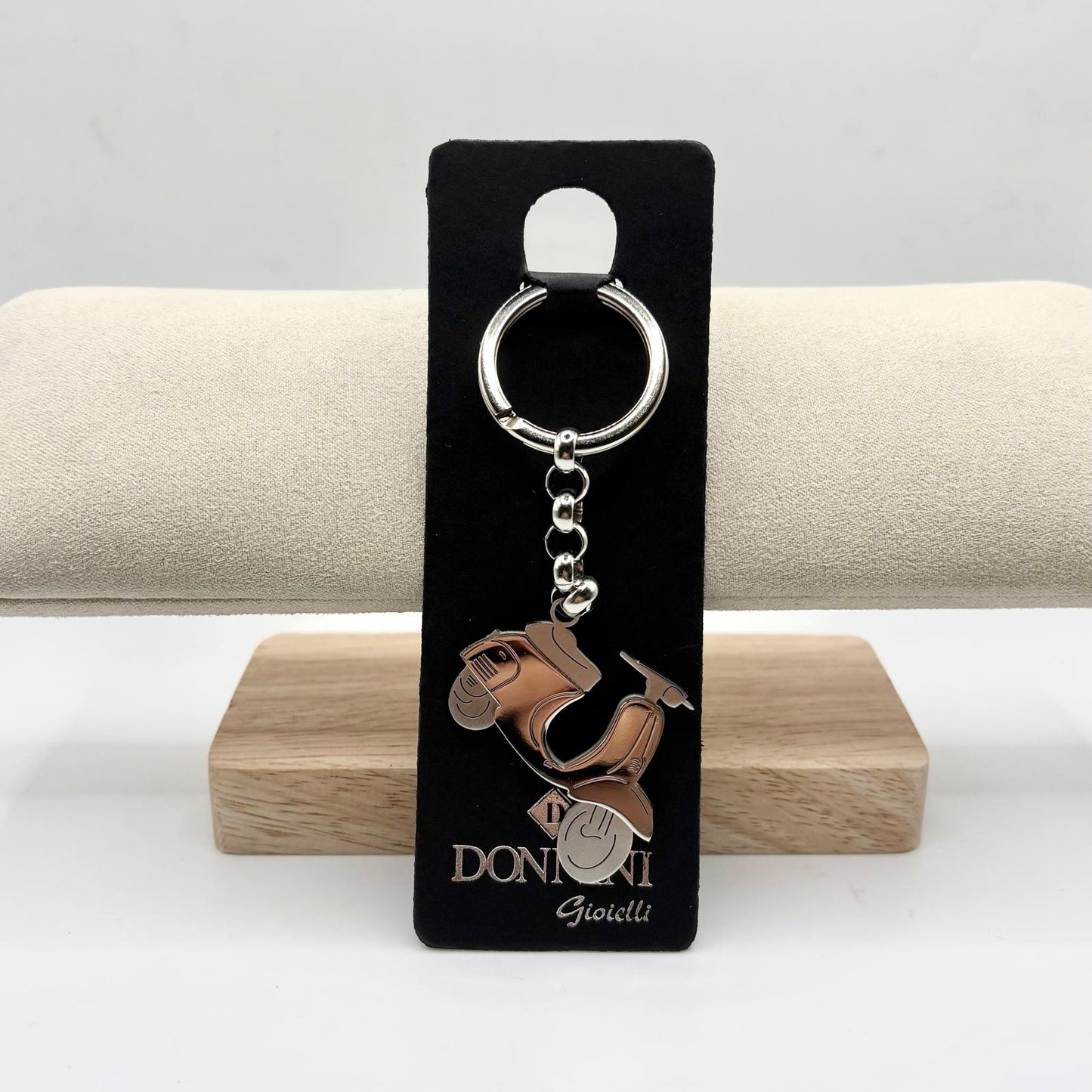 PORTACHIAVI ACCIAIO VESPA LISCIA