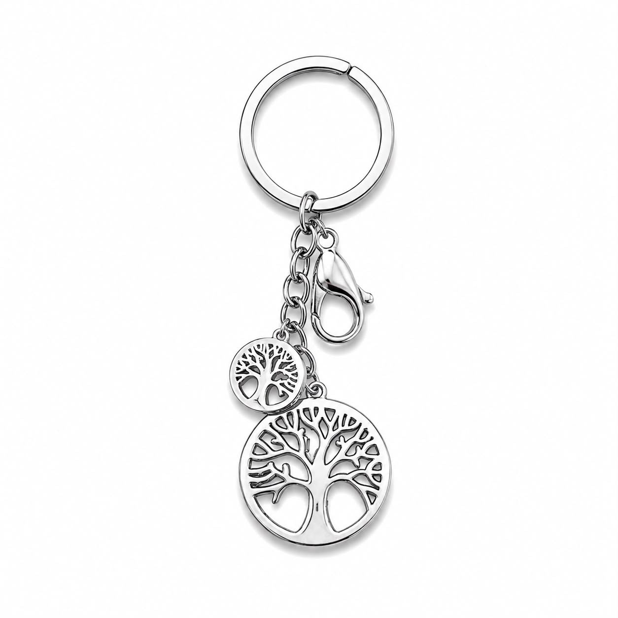 PORTACHIAVI ACCIAIO ALBERO DELLA VITA