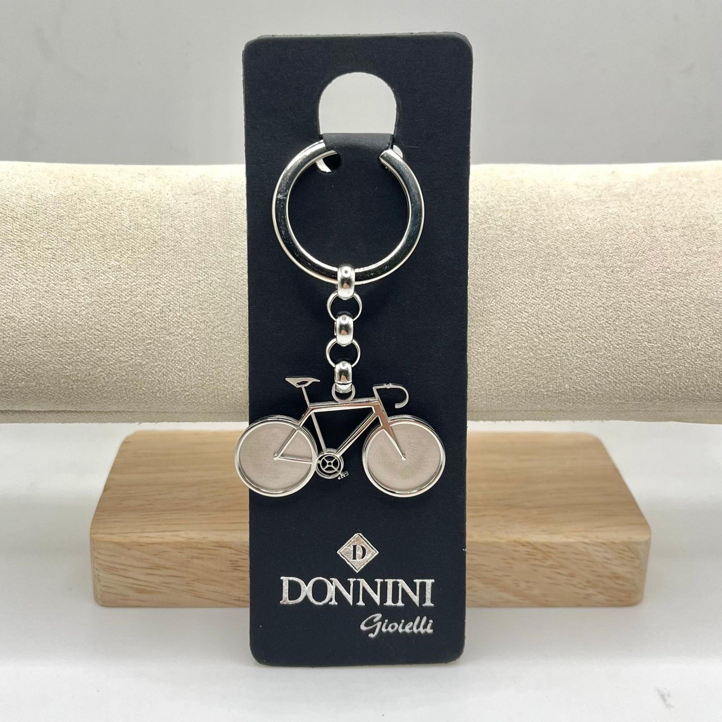 PORTACHIAVI ACCIAIO BICI