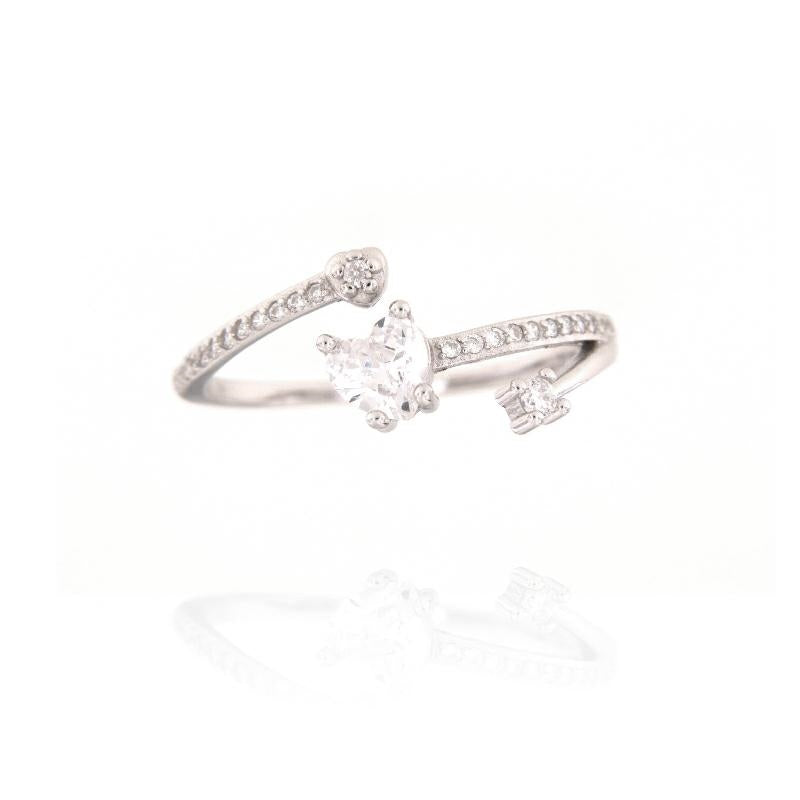 AN PIETRA A CUORE E DUE ZIRCONI