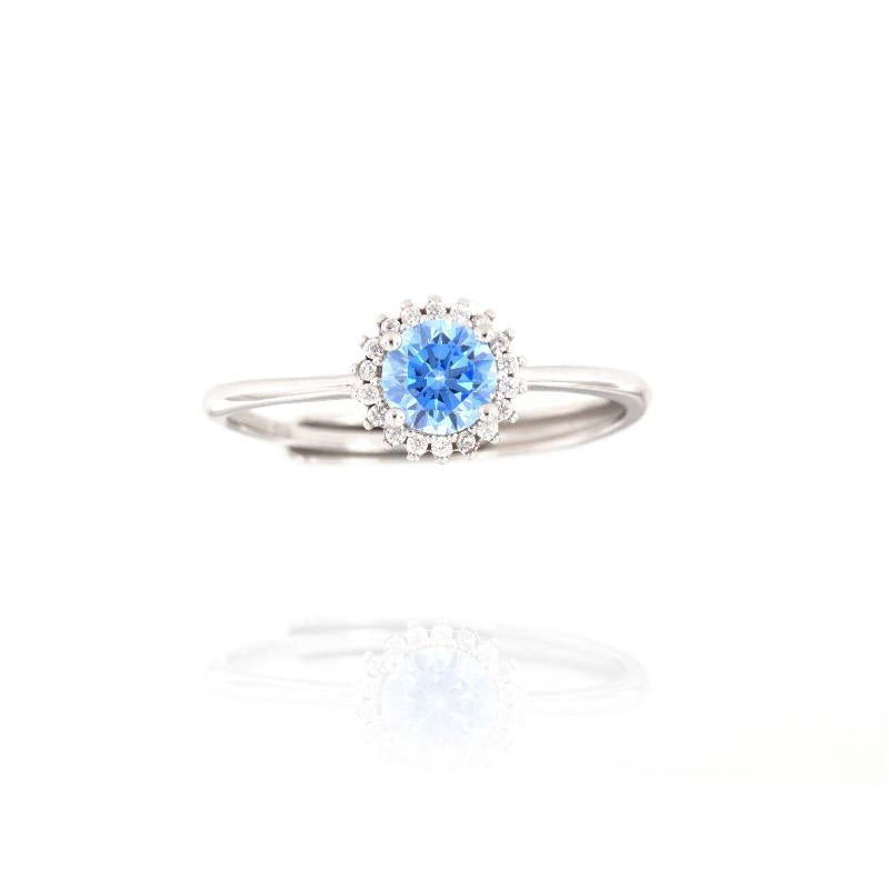 AN PIETRA TONDA COLORATA E ZIRCONI