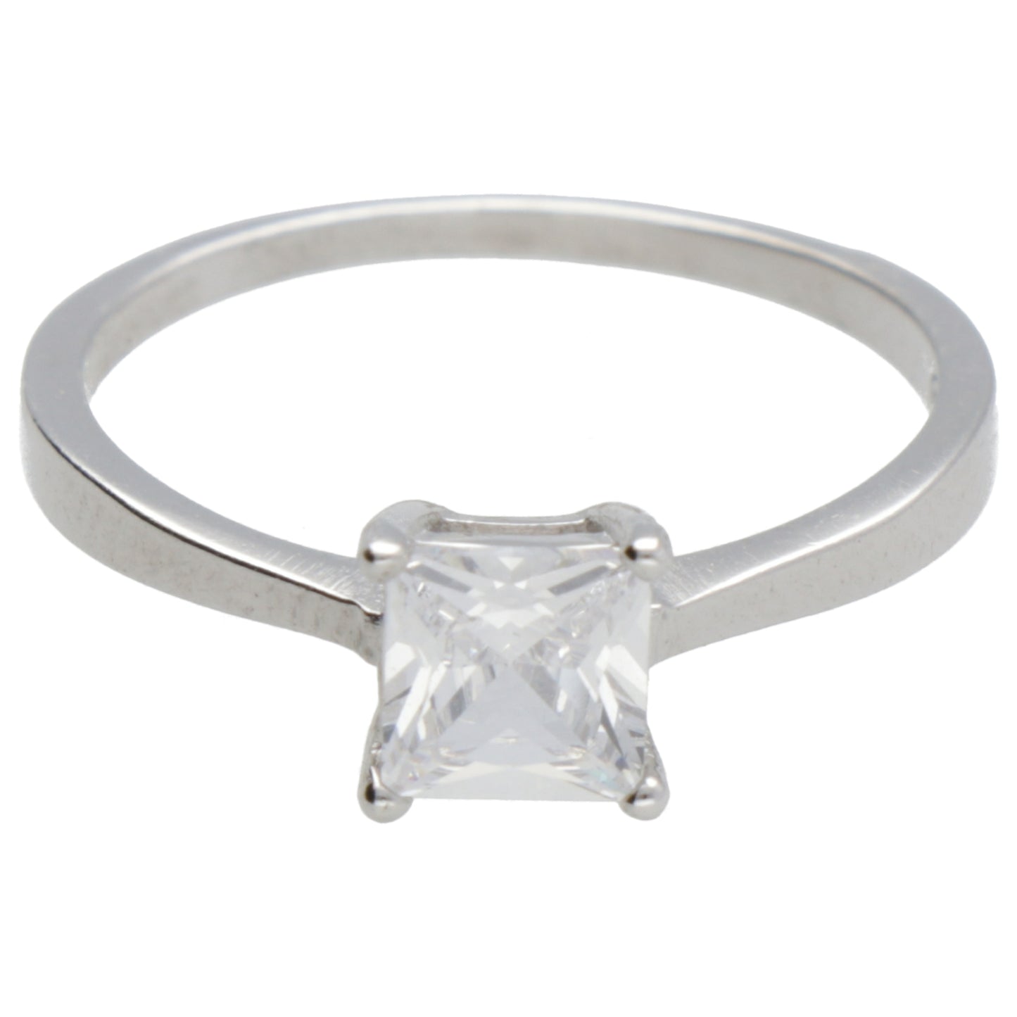 AN SOLITARIO QUADRATO 4 MM MIS 12