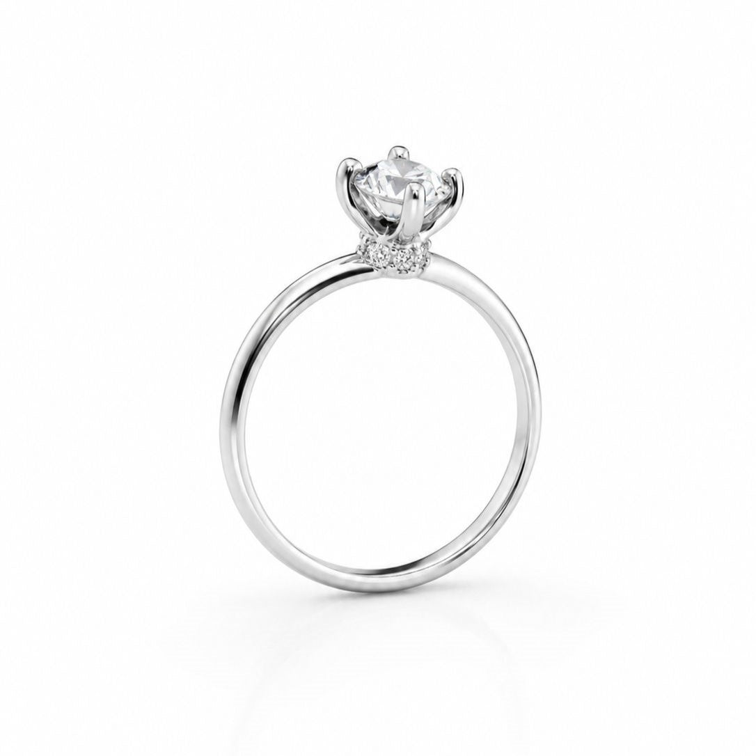 AN SOLITARIO 6,5 MM CON FILA ZIRC SOTTO A MISURA
