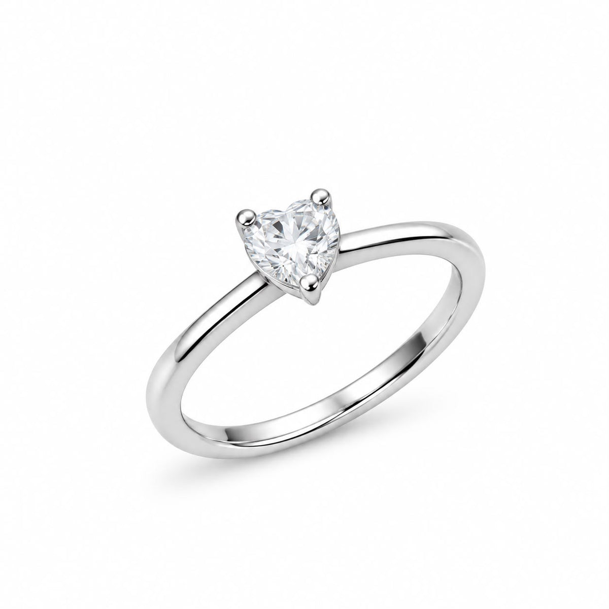 AN PIETRA CUORE MOISSANITE 6MM REGOLABILE