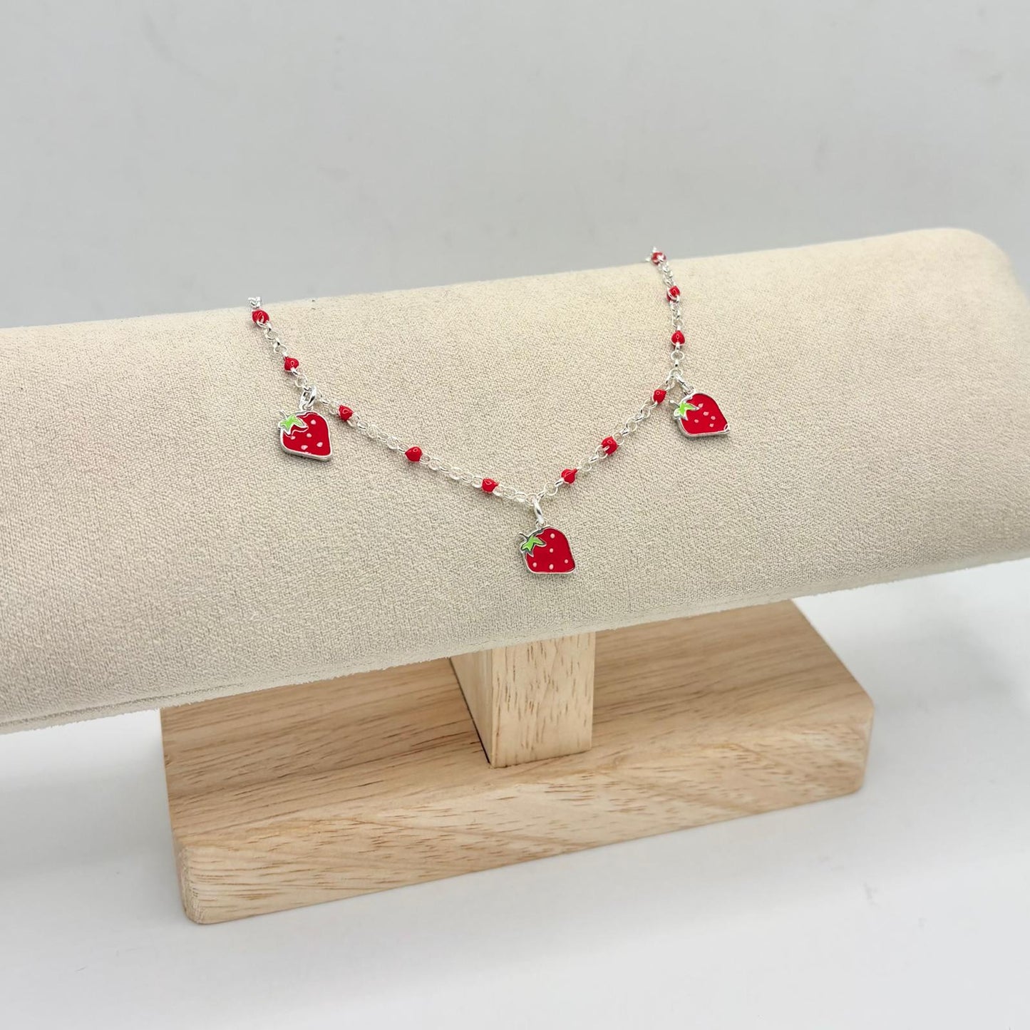 BR BIMBA PERLINE ROSSE E FRAGOLE SMALTO