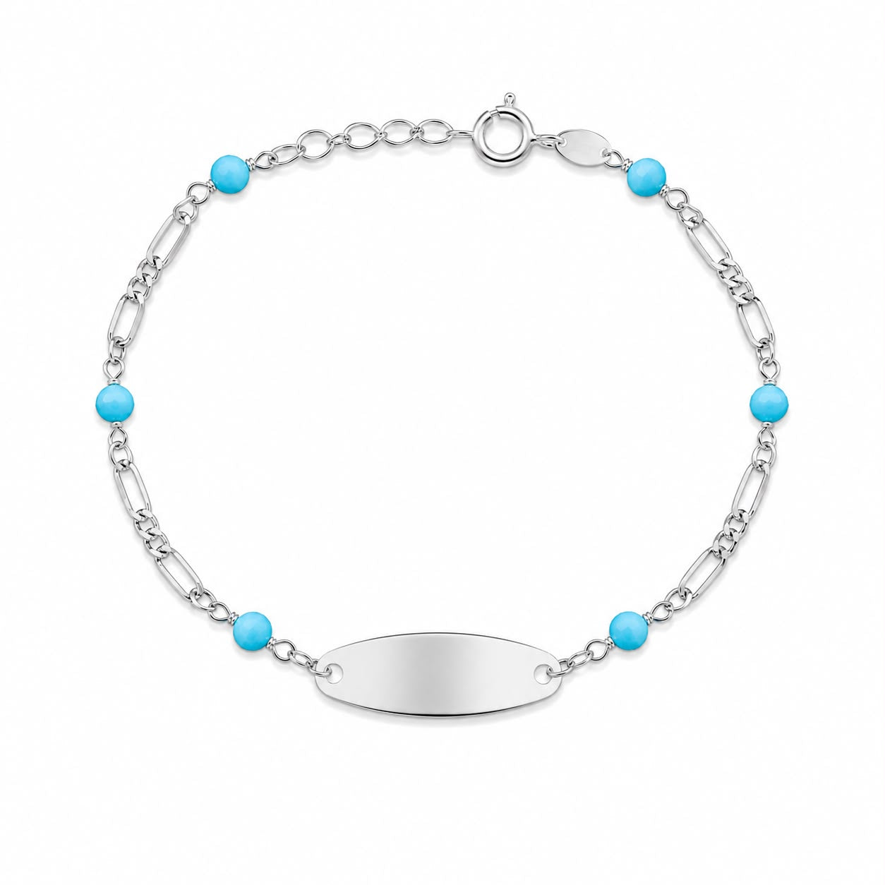 BR BIMBO CON TARGA E PALLINE AZZURRE