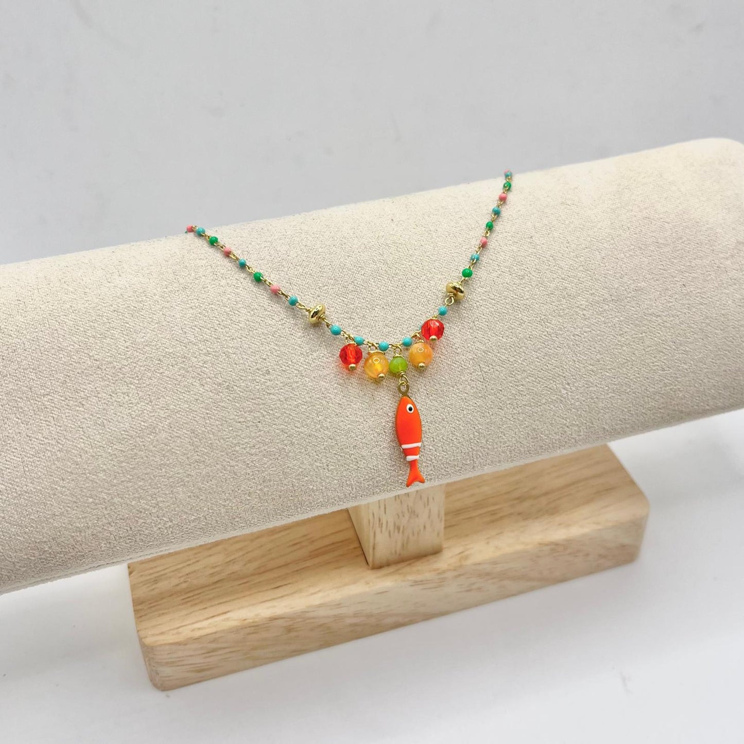 BR PERLINE MULTICOLOR E PESCE