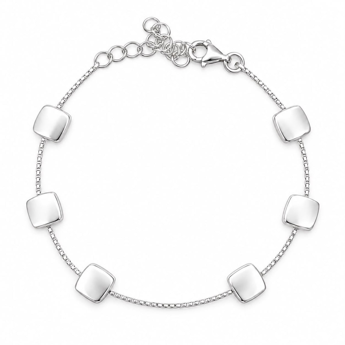 CL WHITE ENAMEL HEART PENDANT