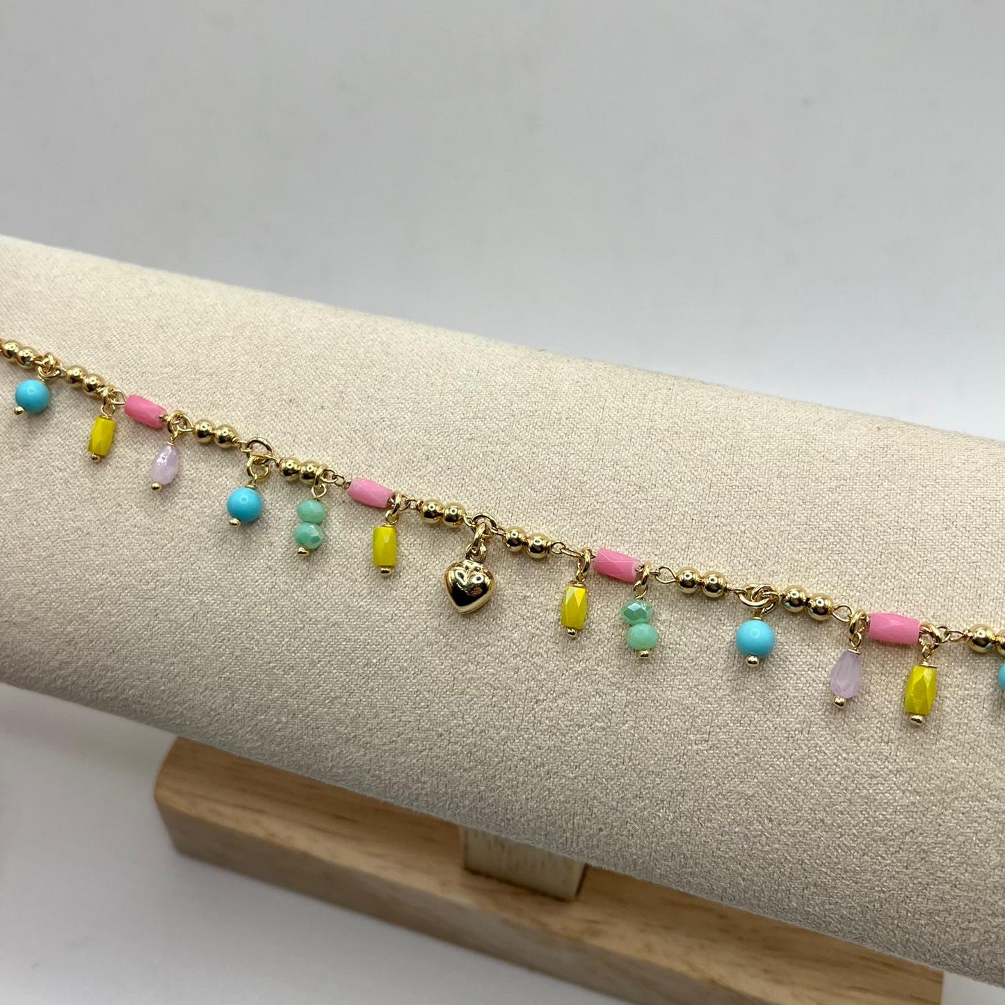 BR PERLINE E CHARM CUORE