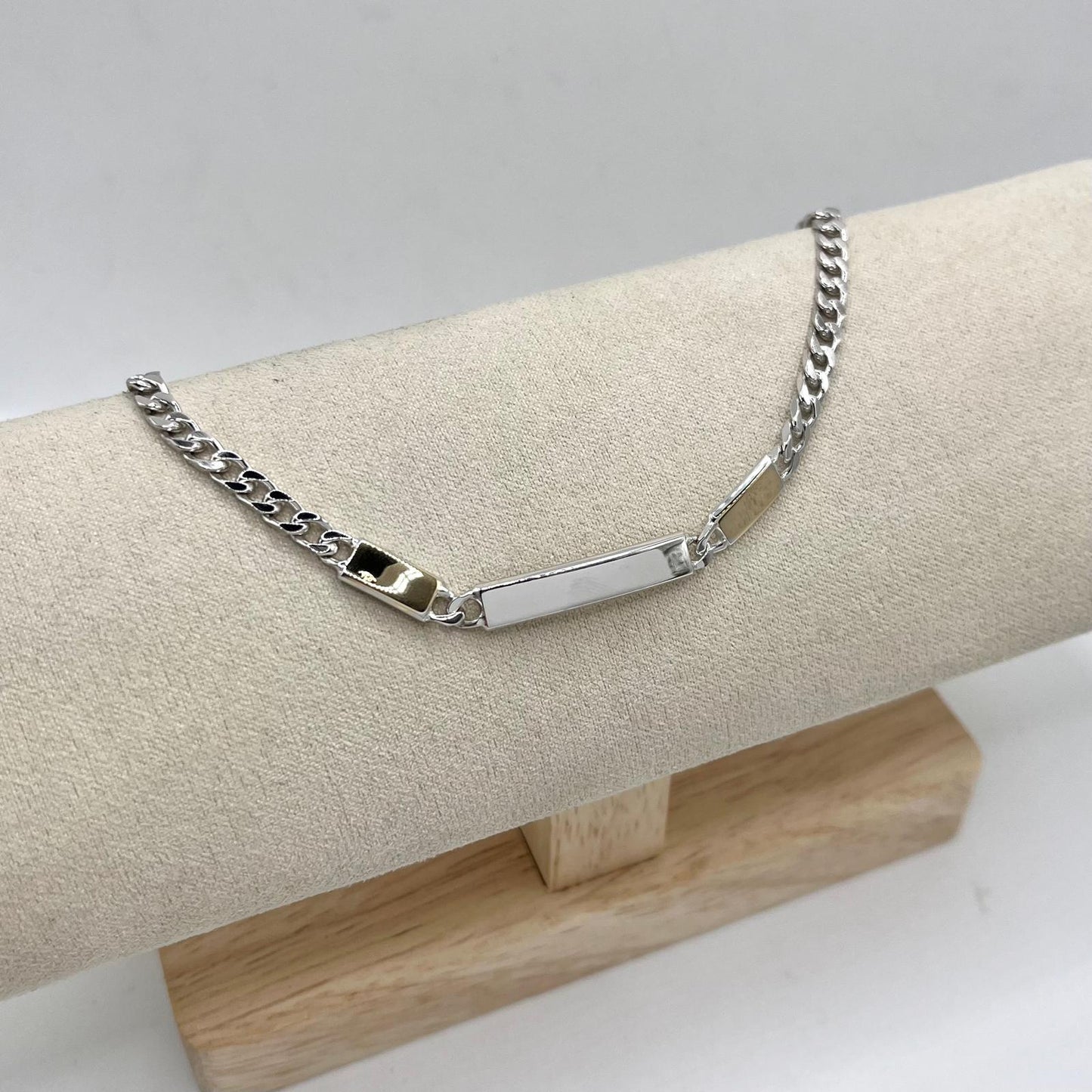 BR GRUM 1 TARGA ARG + 2 TARGHE ORO 18KT