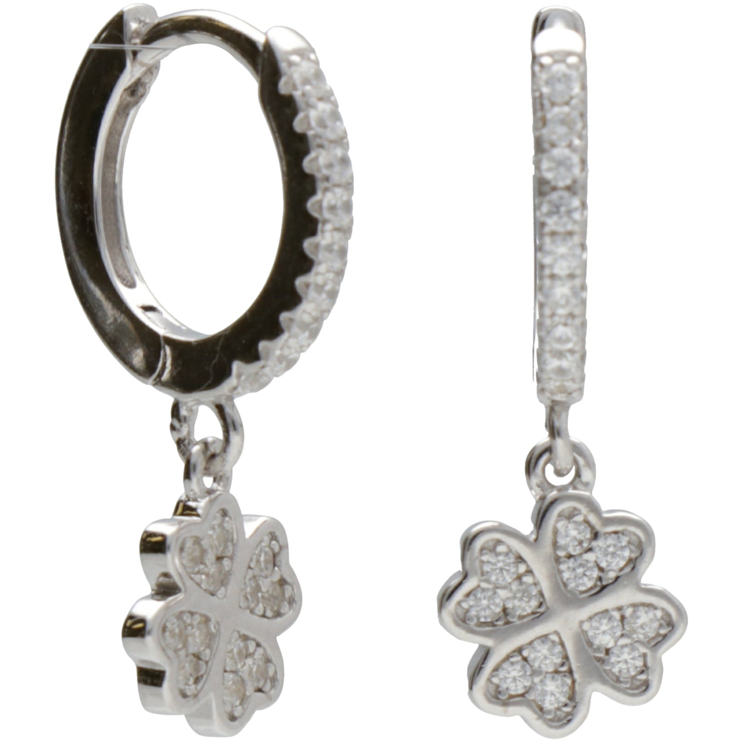 CAP ZIRCONI CON QUADRIFOGLIO ZIRC