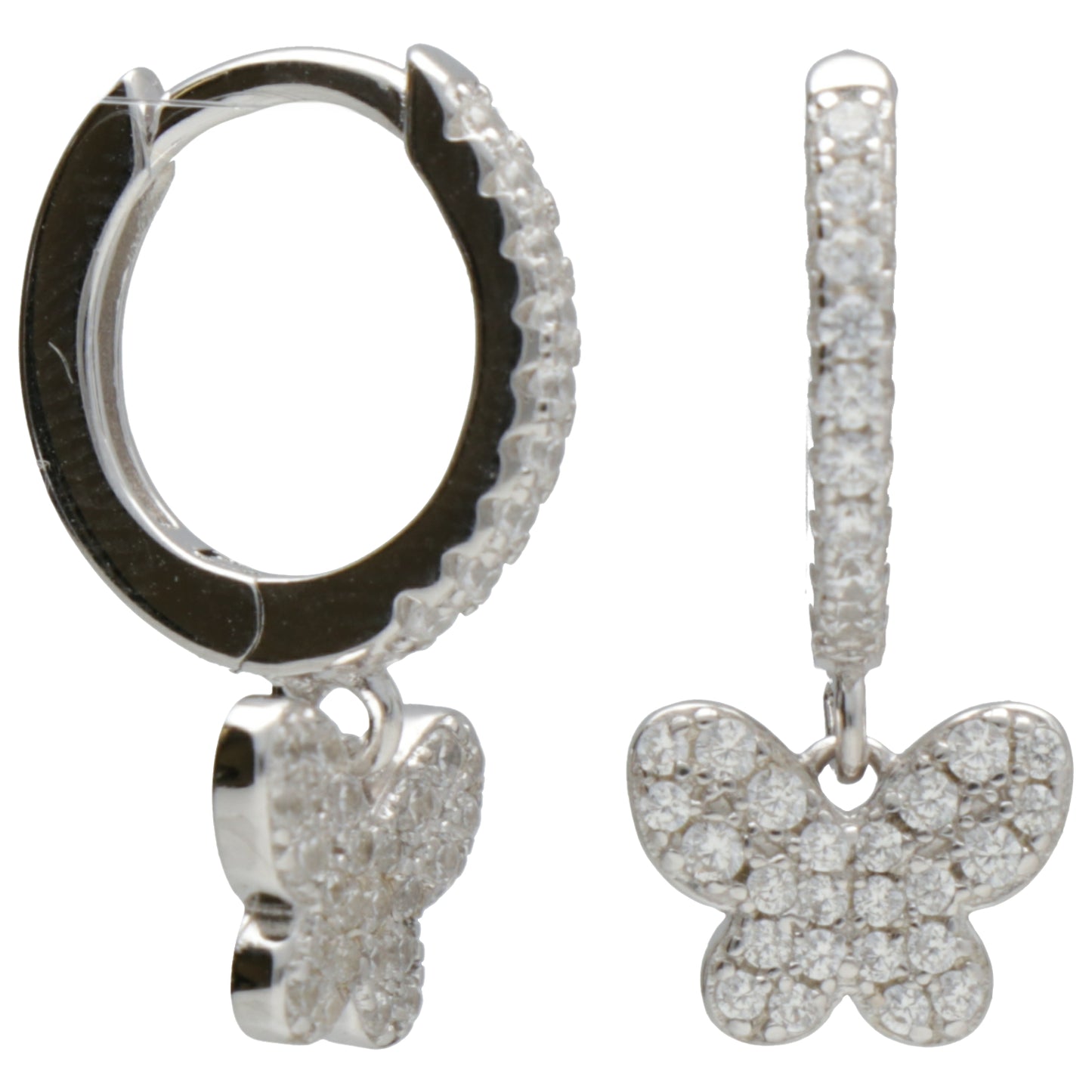 CAP ZIRCONI E FARFALLA ZIRC PENDENTE