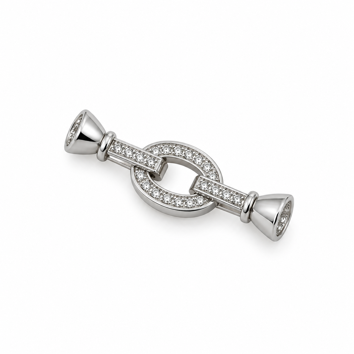 CH OVALE ZIRC 1X0,8 CM E 2 CAMP ZIRC
